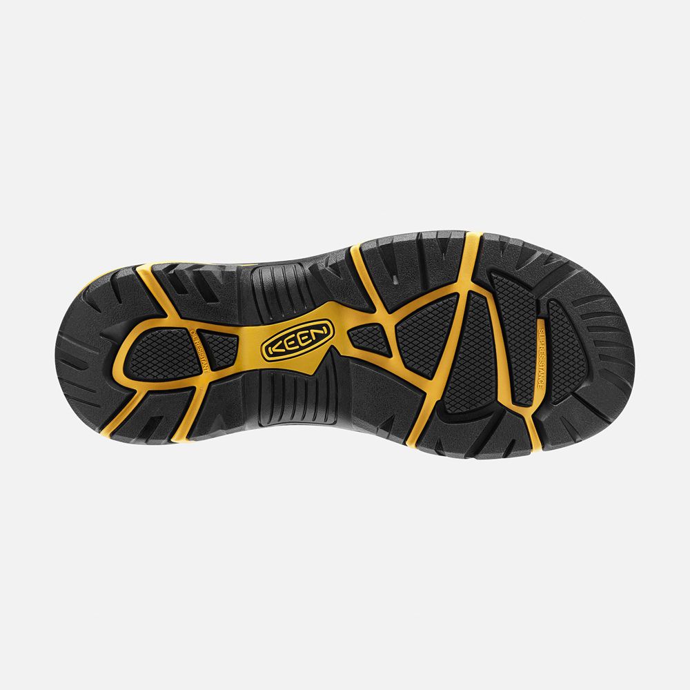 Keen Arbetskängor Herr Bruna - Mt Vernon 8\" (Steel Toe) - 980541TIN